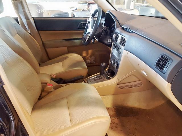 subaru forester 2005 vin jf1sg63605h724891