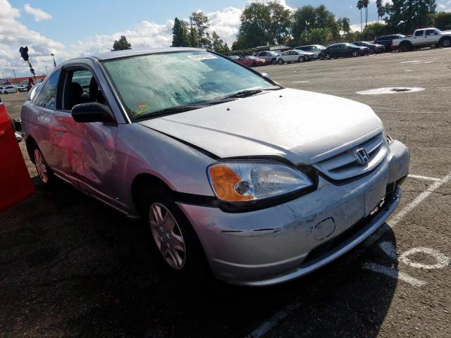 2003 Honda Civic Lx For Sale At Copart Van Nuys Ca Lot 57974259 Salvagereseller Com