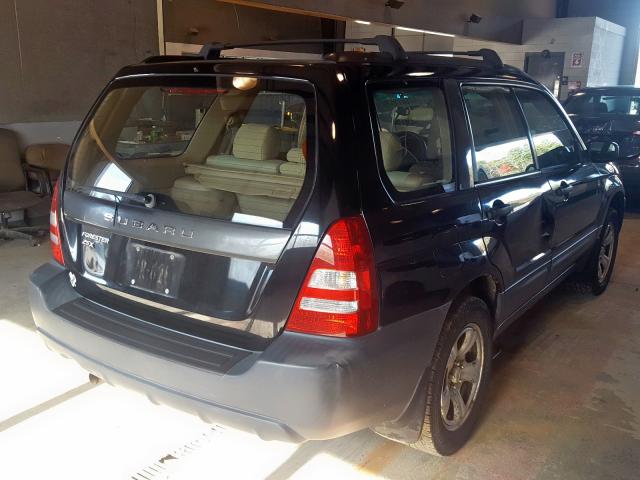subaru forester 2005 vin jf1sg63605h724891