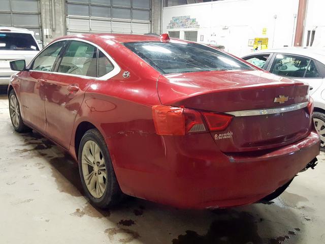 chevrolet impala 2014 vin 1g1125s36eu111499