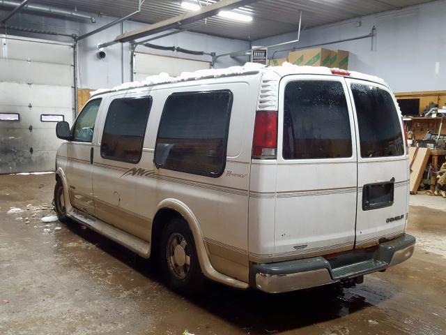 chevrolet express 1999 vin 1gbfg15r9x1117572