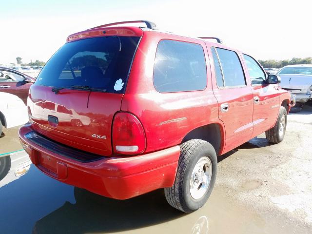 dodge durango 1999 vin 1b4hs28y9xf554452