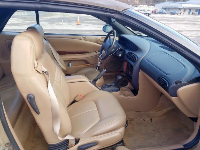 1998 Chrysler Sebring Jx 2 5l 6 For Sale In Ellwood City Pa Lot 58730329