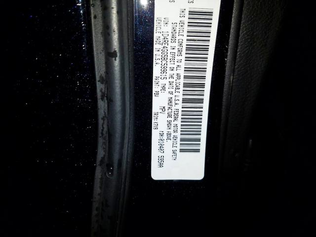 2011 DODGE DURANGO CR 1D4RE4GG5BC599615