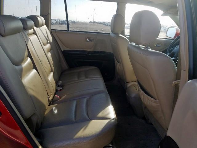 2002 Toyota Highlander 3 0l 6 For Sale In Temple Tx Lot 58736619