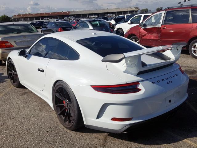 VIN WP0AC2A97KS149243 2019 Porsche 911, GT3 no.3