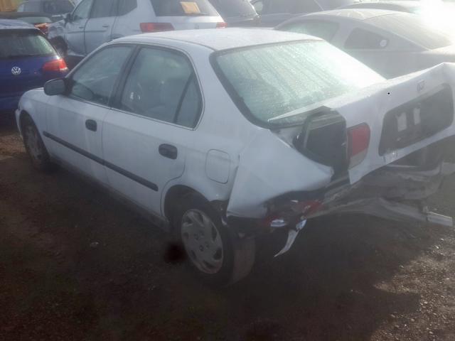 Salvage Certificate 1997 Honda Civic Lx Sedan 4d 1 6l 4 For Sale