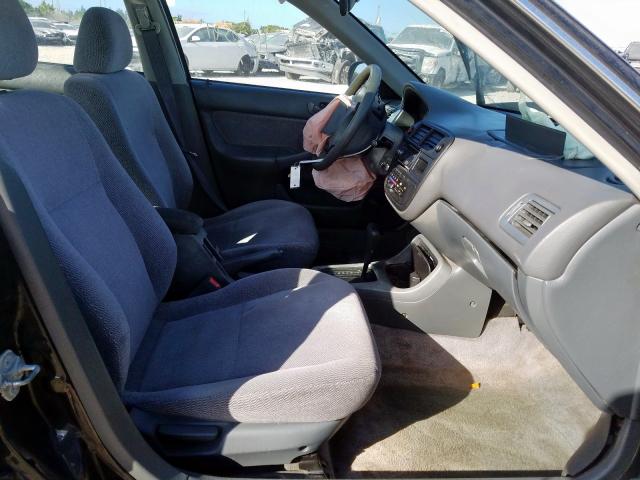 1997 Honda Civic Ex Sedan 4d 1 6l 4 Gas Black للبيع West
