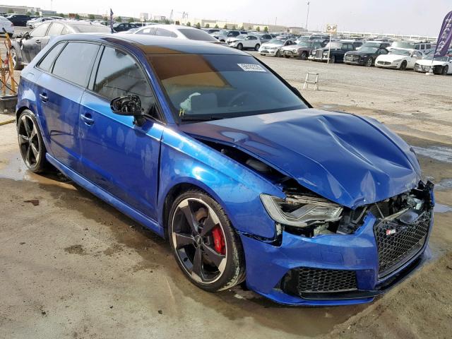 2016 Audi Rs3 Sale At Copart Middle East