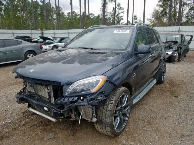 Mercedes Benz Ml 63 Amg 2015 De Venta En Copart Harleyville Sc Lot 59033209