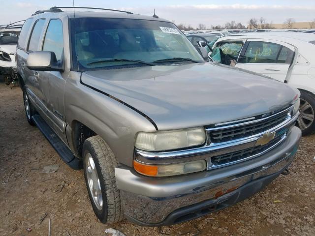 Salvage cars for sale from Copart Earlington, KY: 2002 Chevrolet Tahoe C150