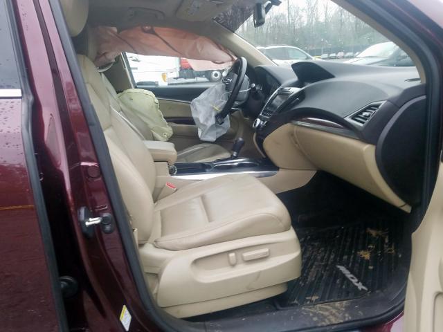 2015 ACURA MDX 5FRYD4H25FB027921