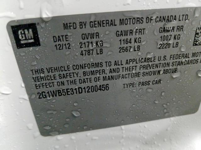 2G1WB5E31D1200456