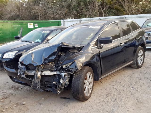 MAZDA CX-7 2007 black 4dr spor gas JM3ER293170123781 photo #3