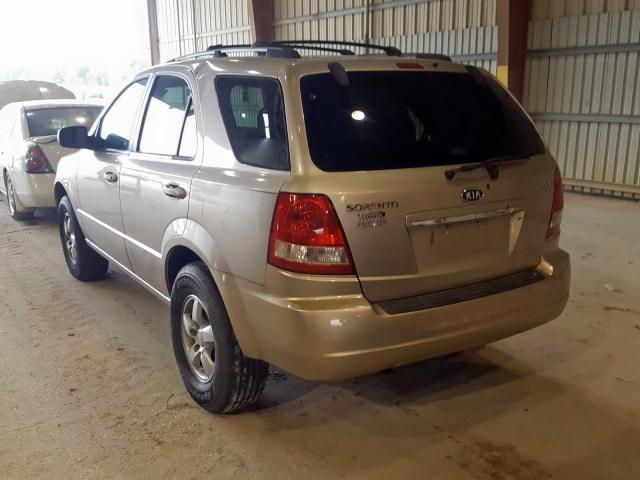 kia sorento 2006 vin kndjd733765631587