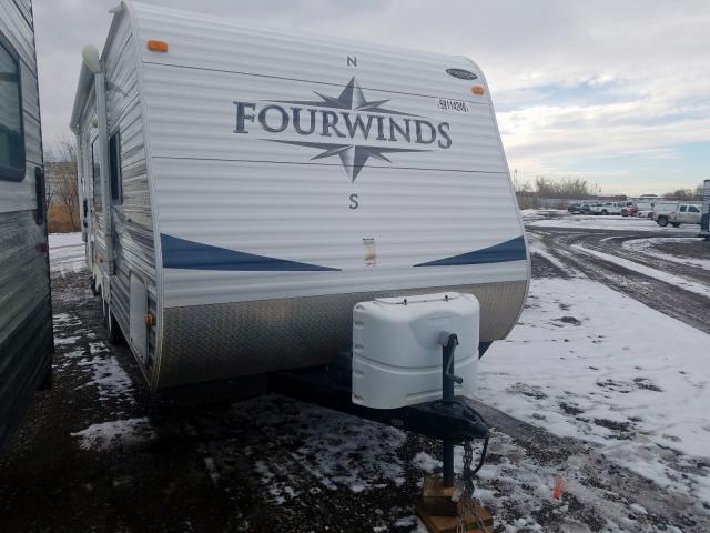 Salvage trucks for sale at Billings, MT auction: 2011 Four Winds Travel Trailer