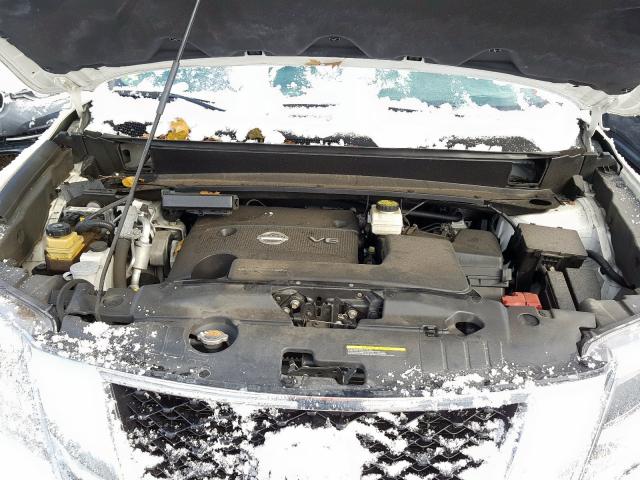 Паркетники NISSAN PATHFINDER 2015 Белый