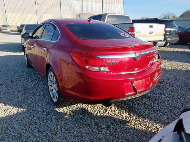 2013 BUICK REGAL PREM 2G4GU5GV9D9141237