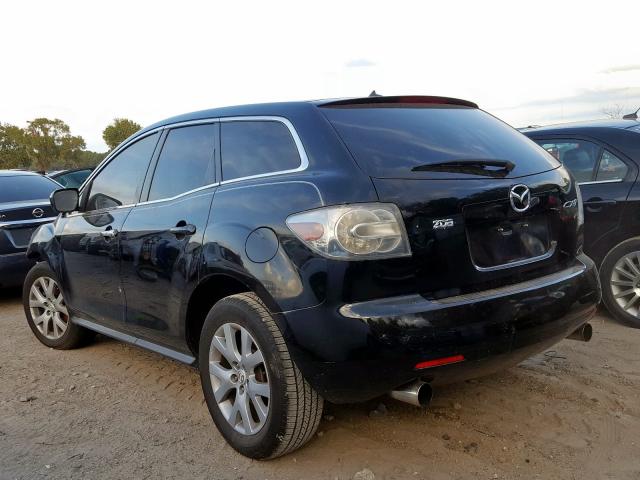 MAZDA CX-7 2007 black 4dr spor gas JM3ER293170123781 photo #4