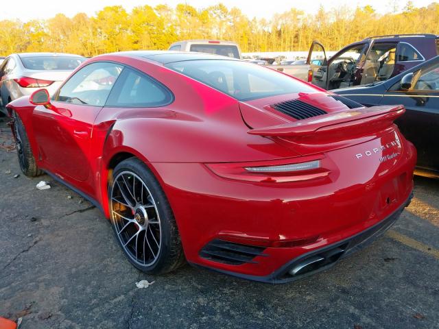 VIN WP0AD2A94HS166751 2017 Porsche 911, Turbo no.3