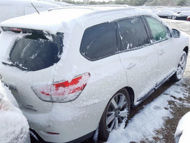 Паркетники NISSAN PATHFINDER 2015 Белый
