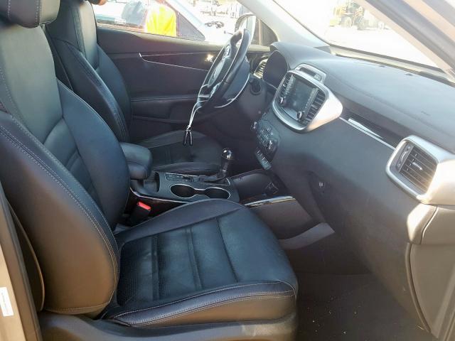 2017 KIA SORENTO EX 5XYPH4A13HG209518