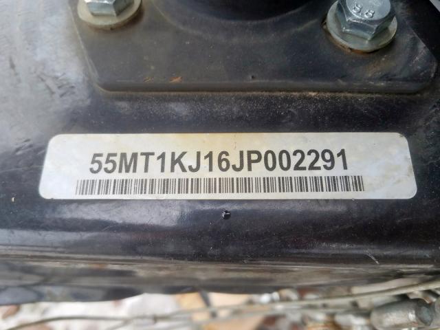 VIN 55MT1KJ16JP002291 2018 Other Travel no.10