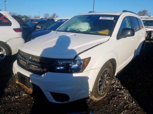 2019 DODGE JOURNEY SE - 3C4PDCBB6KT738443