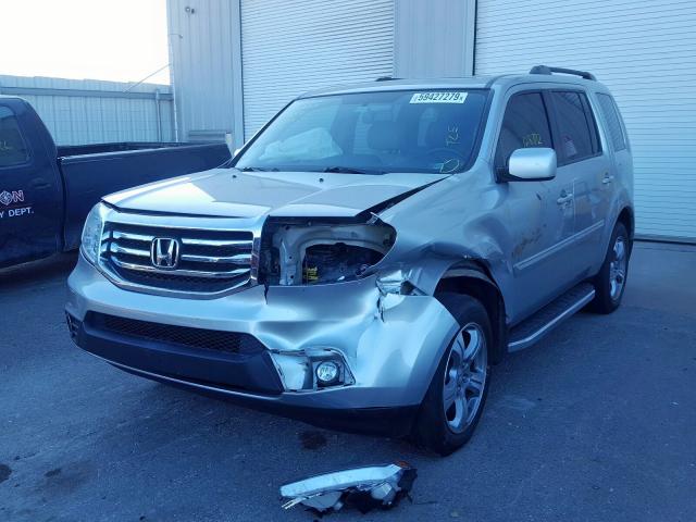 VIN 5FNYF4H61EB020154 2014 Honda Pilot, Exl no.2