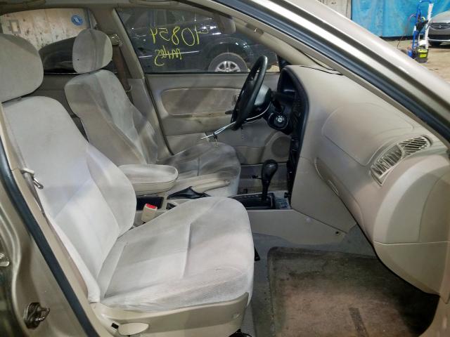 2003 Kia Spectra Ba 1 8l 4 For Sale In Hammond In Lot 58443429