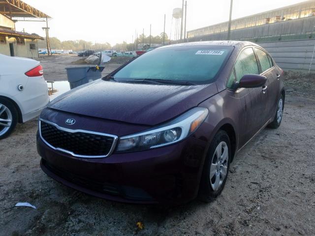 Vin: 3kpfk4a74he158349, lot: 58067399, kia forte lx 20172