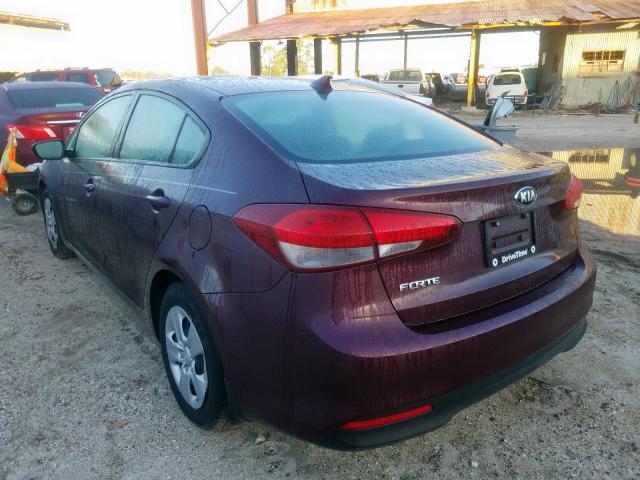 Vin: 3kpfk4a74he158349, lot: 58067399, kia forte lx 20173