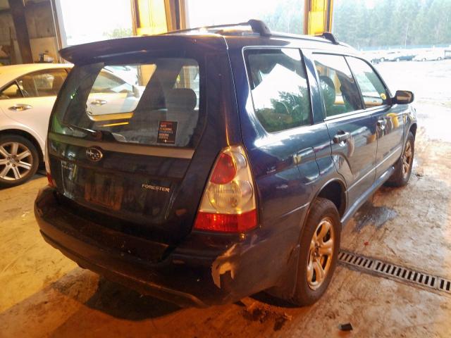 subaru forester 2006 vin jf1sg63606h718140