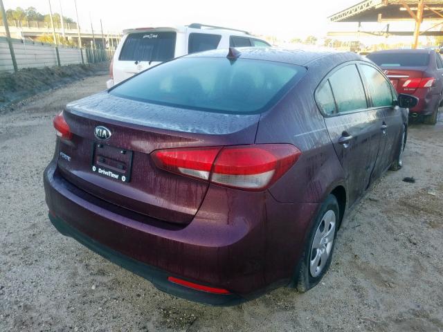 Vin: 3kpfk4a74he158349, lot: 58067399, kia forte lx 20174