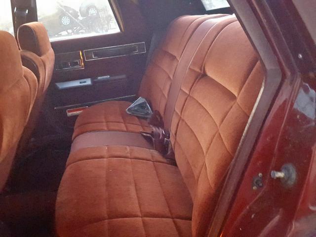 1986 Chrysler Lebaron Sedan 4d 2 2l 4 Gas Maroon Subasta