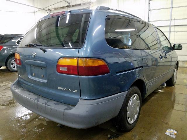 toyota sienna 2000 vin 4t3zf13c8yu314617