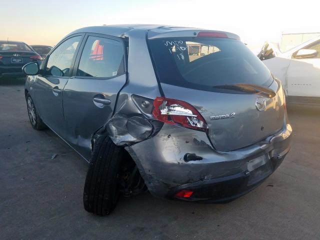 mazda mazda2 2014 vin jm1de1kz2e0182702