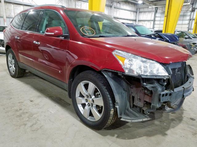 chevrolet traverse 2010 vin 1gnlvhed0as123321