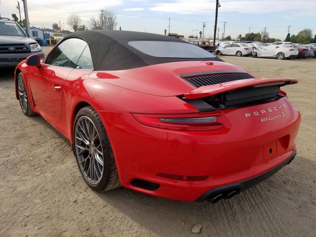 VIN WP0CB2A97JS147647 2018 Porsche 911, Carrera S no.3