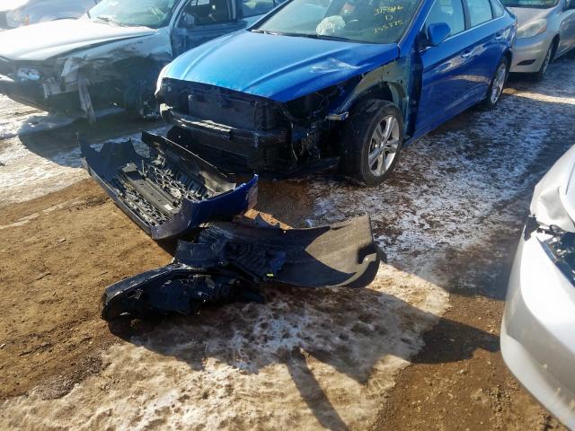 2019 HYUNDAI SONATA LIM 5NPE34AF6KH755375