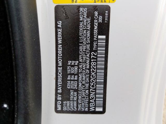 WBA3N7C52GK228172