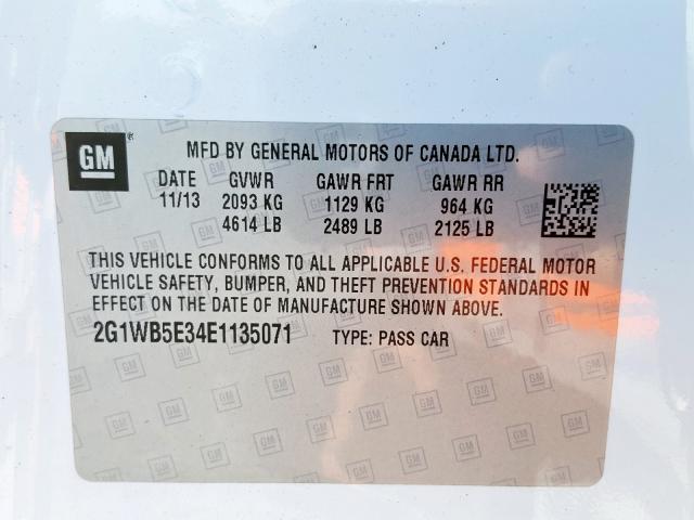 2G1WB5E34E1135071