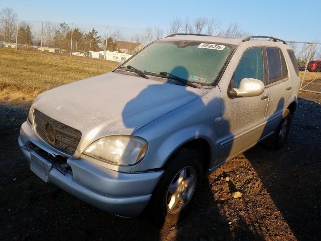 mercedes-benz m-class 2001 vin 4jgab54e31a230544