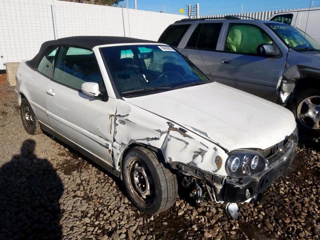 volkswagen cabrio 2001 vin 3vwbc21v71m808833
