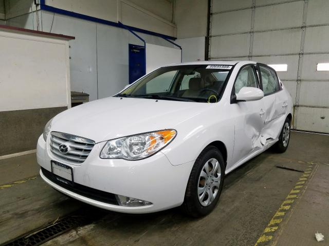 2010 Hyundai Elantra Blue Photos Wa Pasco Salvage Car