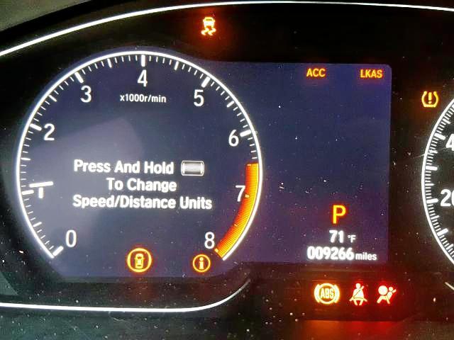 2019 HONDA ACCORD SPO 1HGCV1F31KA032220