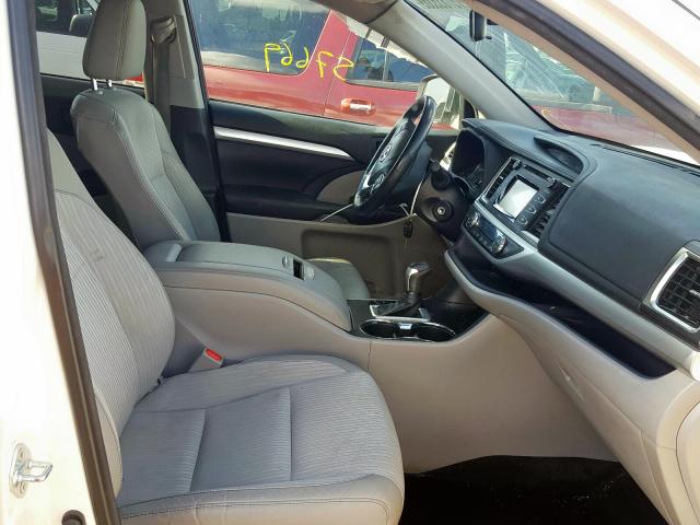 2015 Toyota Highlander 3 5l 6 For Sale In Los Angeles Ca Lot 57835389