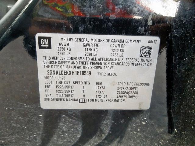 2GNALCEKXH1610549