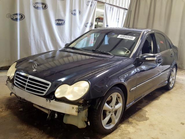 mercedes-benz c-class 2006 vin wdbrf52h36a845108