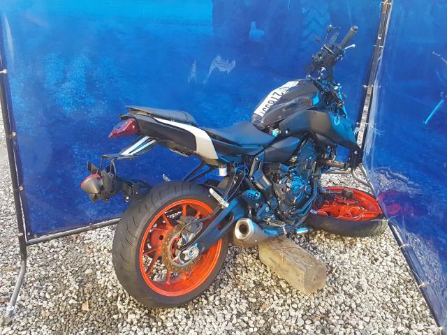 2019 YAMAHA MT07 JYARM27E4KA003792